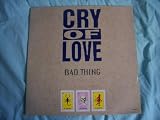 CRY OF LOVE Bad Thing UK 12" 1993