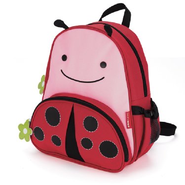 Skip Hop Zoo pack Little Kid Backpack, Ladybug