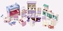 Le Toy Van Starter Furniture Set - Dolls House Wooden Accessory Set