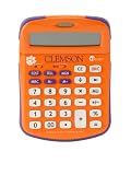 Collegiate Series 00515 CLEMSON UNIVERSITY Solar-Powered Calculator with School Logo and Colors