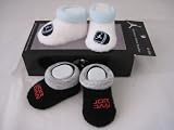 Nike Jordan New Born Infant Baby Two Pairs Booties 0-6 Months 1 Set New