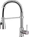 Kitchen Sink Mixer Tap With Pull Out Spiral Spout (56040)
