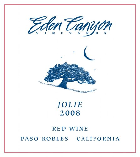 2008 Eden Canyon Vineyards Jolie Bordeaux Style Red Wine 750 ml