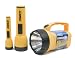 Dorcy 41-2865 Luminator Flashlight Combo with Batteries, 3-Pack