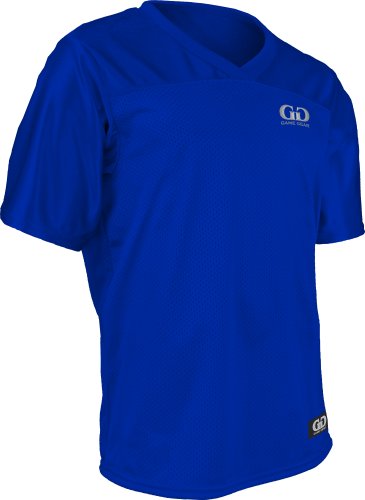 AD995F Men's Short Sleeve Fan Jersey for Football, Basketball, and Sports Events (X-Large, Royal)