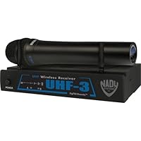 NADY UHF-3HT470.55 Uhf Diversity Receiver with UH-3 Handheld Microphone