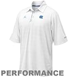 Nike North Carolina Tar Heels (UNC) White 2009 Coaches Performance Polo