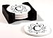 Round Monogram Coaster - C