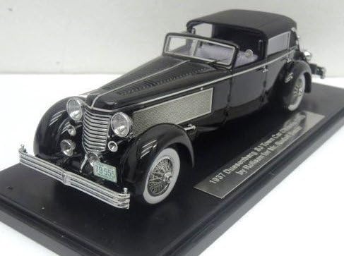 1937 Duesenberg SJ Town Car Chassis 2405 by Rollston for Mr. Rudolf Bauer in 1:43 Scale by Esval