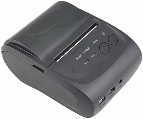 Radall 5802pd Black Portable Bluetooth Thermal Printer Mini 58mm Usb Receipt Printer Bluetooth Android &amp; Ios Pos Mobile Printer