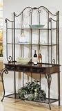 Home Elegance 660-50 Old World Baker's rack