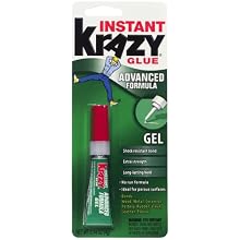 Krazy Glue KG48448MR Instant Crazy Glue Advanced Formula Gel 0.14-Ounce