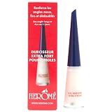 HERÔME - Durcisseur Extra Fort (boîte rouge) pour Ongles Herôme - Une formule concentrée pour plus de fficacité ! - Flacon 10ml