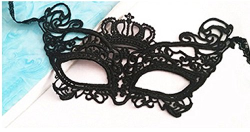 Crown Shaped Lace Mask