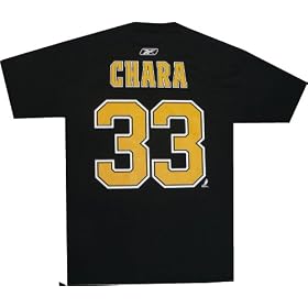 boston bruins t-shirt #33 Zdeno Chara