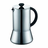 Bodum Presso Doublewall Stainless Steel Thermal 8 Cup Coffee Press, 34-Ounce