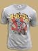 Junk Food Japanese Superman Light Gray T-shirt Tee