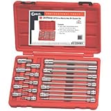 20 Piece 3 8 Drive Metric Hex Bit Socket... by Genius Tool