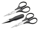 Du-Bro 2331 Body Reamer, Straight Scissors And Curved Scissors Set