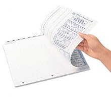 Avery Index Maker White Dividers, 8-Tab, Laser/Ink Jet, 3-Hole, Letter Size (8.5 x 11), Clear, 8 per Set (11417 )