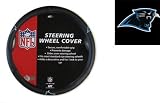Official NFL License Steering Wheel Cover - Carolina Panthers