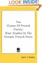 The Claims Of French Poetry: Nine Studies In The Greater French Poets