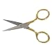 4" Gold Handled Embroidery Scissors