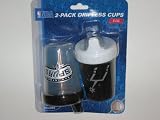 SAN ANTONIO SPURS 8 oz. Team Logo Kids No-Spill SIPPY CUP (2 Pack) by WeSellSports