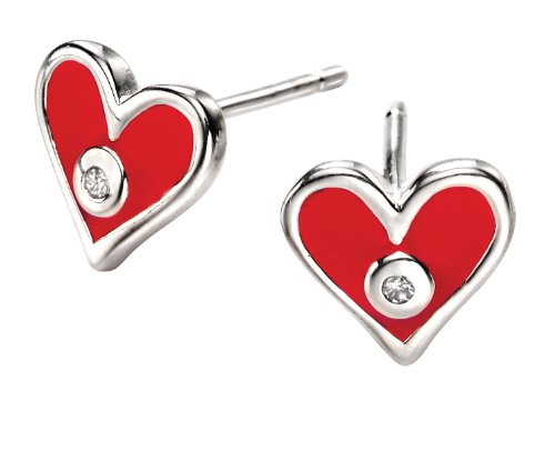 D for Diamond Kinder-Ohrstecker E 4123 Preisvergleich
