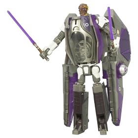 Star Wars Transformers Mace Windu E3 Jedi Starfighter