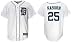 Raburn #25 Detroit Tigers Majestic Replica Home Jersey - Large