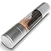 Salt & Pepper Grinder Set - 2 in 1 Combo Stainless Steel Mill - Dual Action Adjustable Tool Built to Last by BruArcher