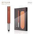 elago Stylus Rustic for iPhone 3GS/ 4, iPad and Galaxy (World First Replaceable Tip) - Extra Rubber Tip + Leather Case included - Moabi
