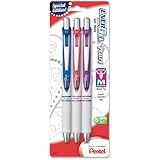 Pentel EnerGel Pearl Deluxe RTX Retractable Liquid Gel Pen, 0.7mm, (BL77WBP3M1)
