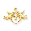 14k Angel Pendant