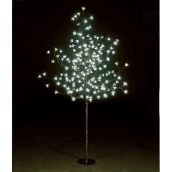 LED Baum mit 200 Lampen "Outdoor" H 150 cm, weiss: Amazon.de: Beleuchtung