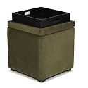 Detour Storage Cube with Tray, Olive