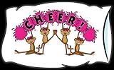 Cheer Monkey Pom Pillowcase