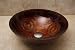 VGS86 Bathroom Lavatory Glass Vessel Sink with drain and mounting ring