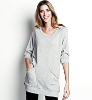 Indigo Collection Scoop Neck Sweat Jersey Tunic Indigo Collection Scoop Neck Sweat Jersey Tunic