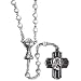 First Communion Rosary with 5mm Imitation Mother of Pearl Beads and Center Chalice 15mm Chain