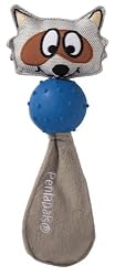 Doggles Pentapals Raccoon Small Eco-friendly Recycled Dog Toy