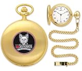 South Dakota Coyotes NCAA Gold Pocket Watch