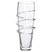 Spiral Glass Vase - Clear (12