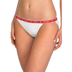 Buy Jockey minis cotton stretch low rise string bikini by Jockey