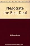 Negotiate the best deal