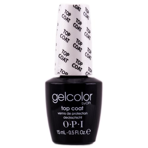 OPI Gelcolor Collection Nail Gel Lacquer, Top Coat, 0.5 Fluid Ounce
