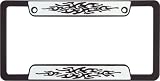 TRIBAL TATTOO LICENSE PLATE FRAME