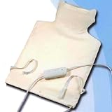 Mia - Coussin chauffant dos cervicales - Télécommande - 100W