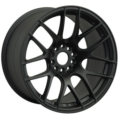 XXR 530 17x9.75 +25 F-Black 4x100/114.3 Set of four